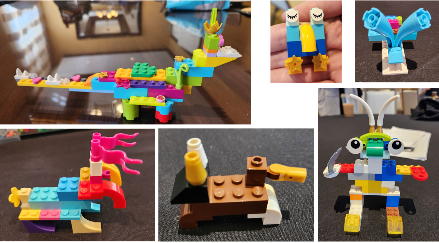 photo of Lego creature creations
