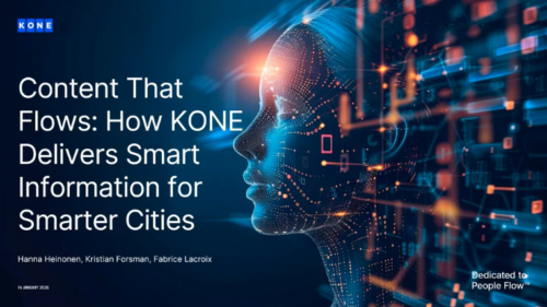 Content that Flows: How Kone Delivers Smart Information for Smarter Cities